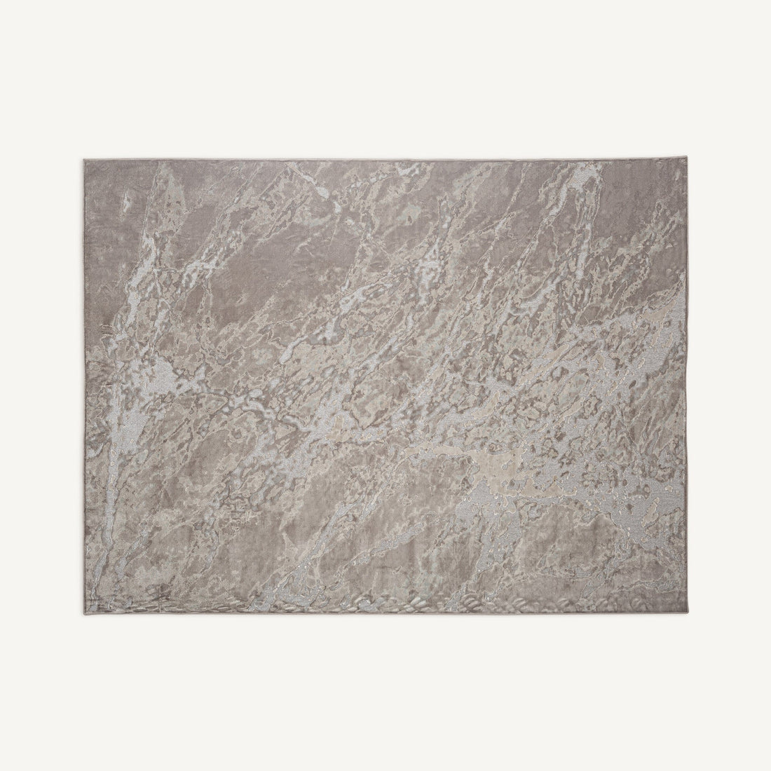 Alfombra Galea en tonos claros sobre base beige