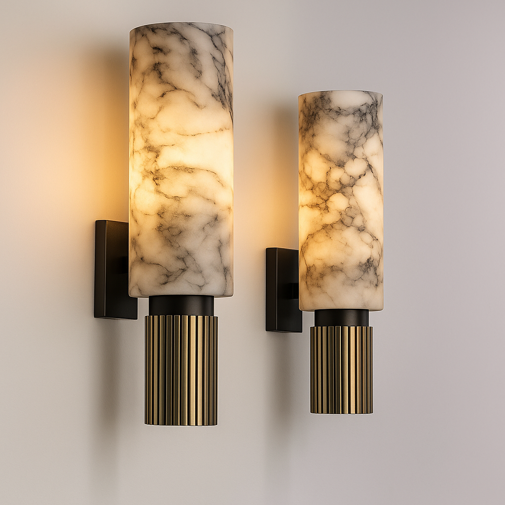 Aplique Alabastro Áurea