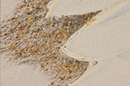 Detalle de la textura pintada a mano del Cuadro Arena
