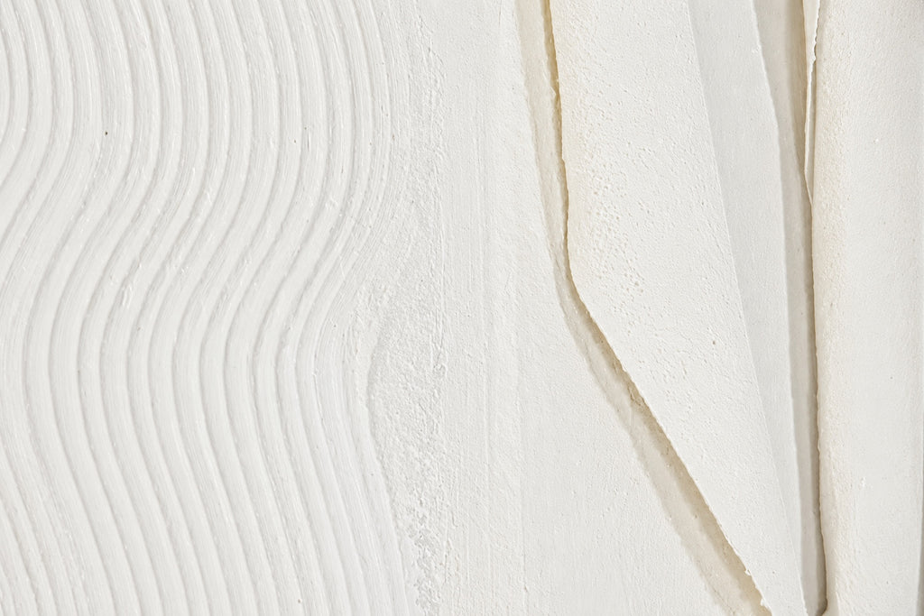 Textura en ondas del Cuadro Marfil