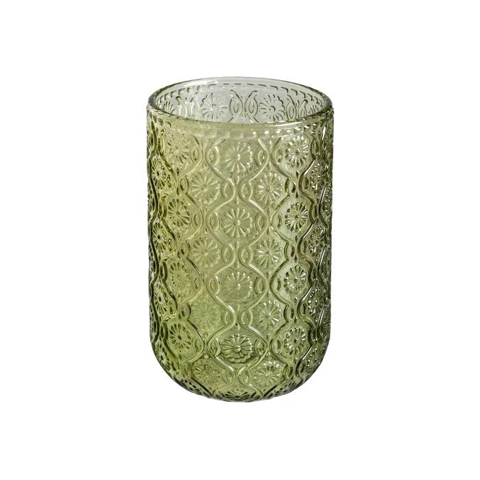 Vaso Jamaica Verde Cristal