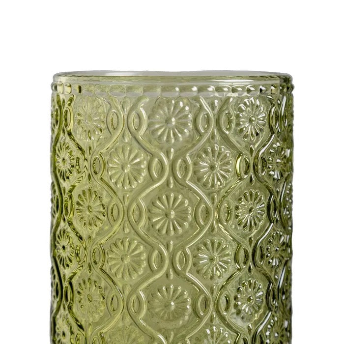Vaso Jamaica Verde Cristal
