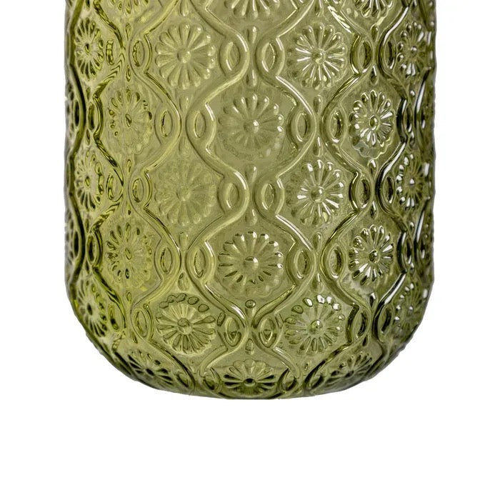 Vaso Jamaica Verde Cristal