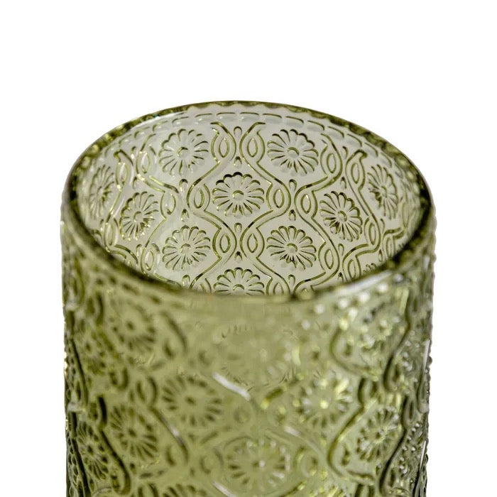 Vaso Jamaica Verde Cristal
