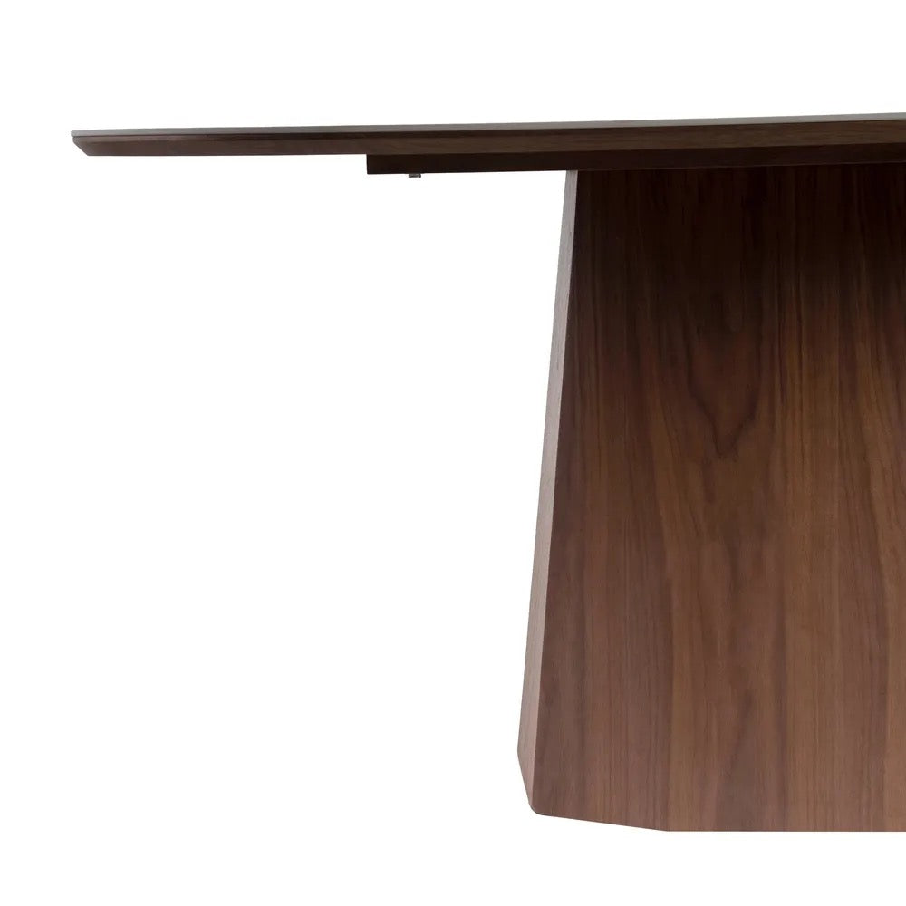 Mesa Comedor Milano Blanco-Marrón DM-Cerámica