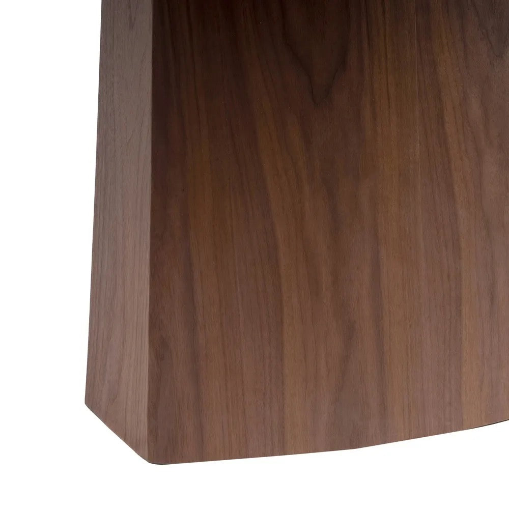 Mesa Comedor Milano Blanco-Marrón DM-Cerámica