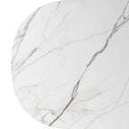 Mesa Comedor Milano Blanco-Marrón DM-Cerámica