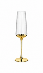 Copas Flauta Golden, set de 6
