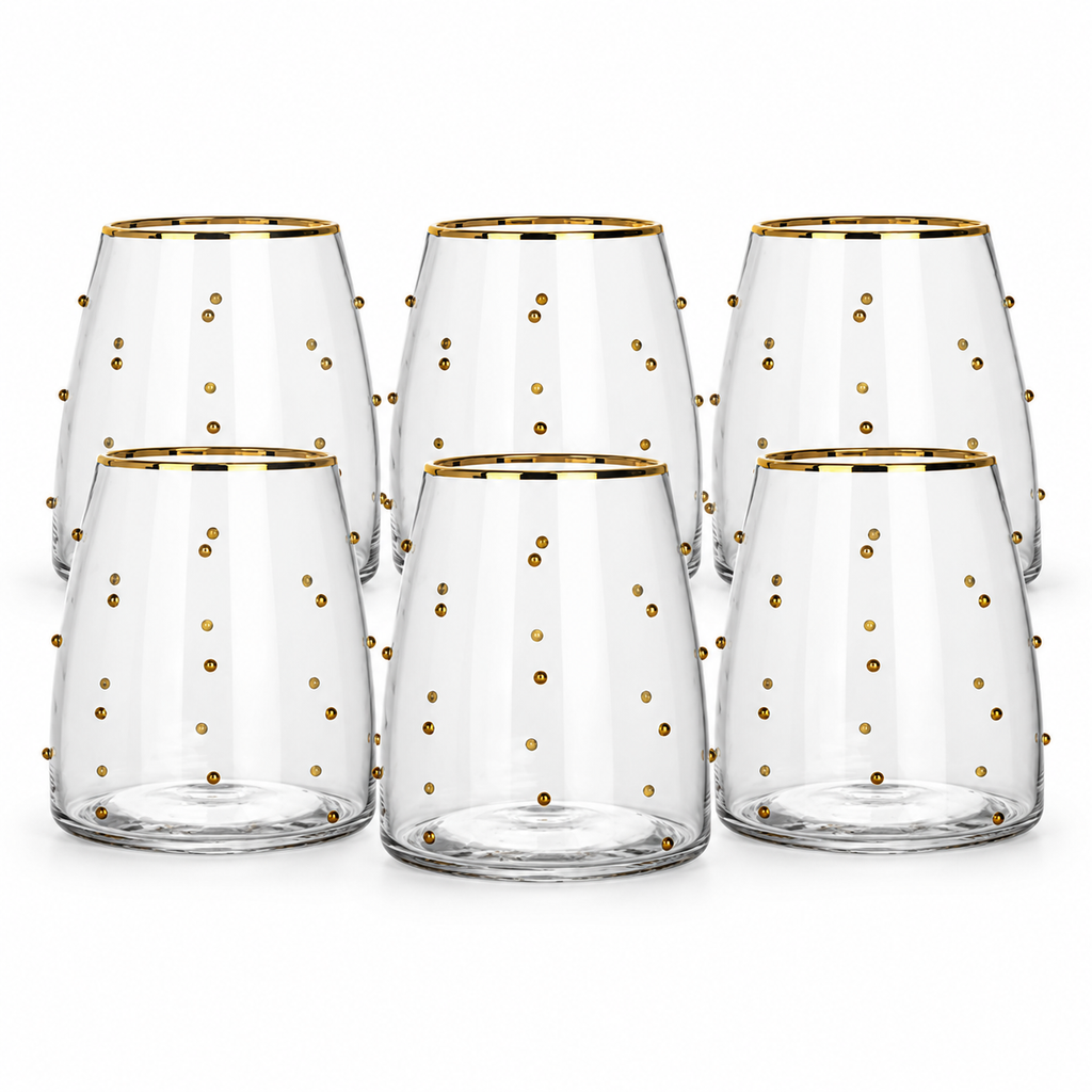 Vasos Bijou, set de 6