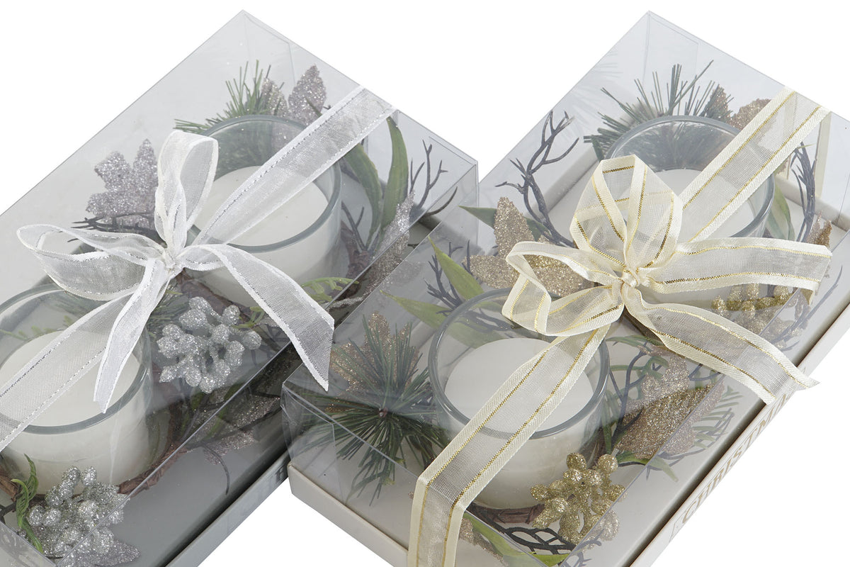 Velas Aura, set de 2