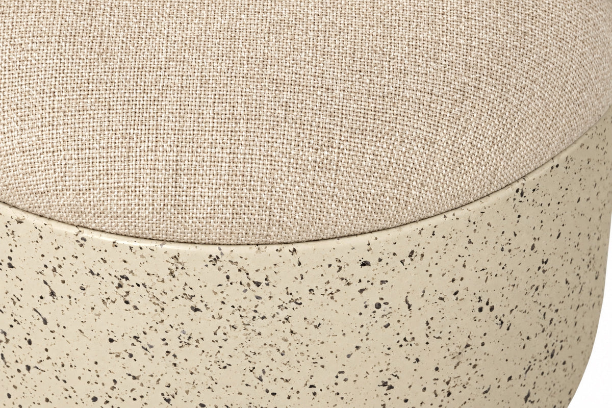 Detalle de la textura del Reposapiés Nuba