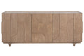 Buffet Arles de madera de mango con puertas talladas