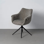 Silla Amara en gris con patas negras