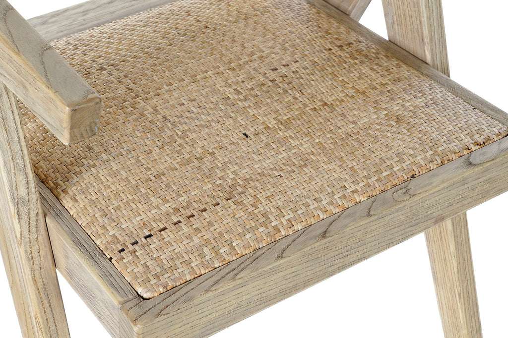 Asiento de rejilla de ratán de la silla Los Ángeles