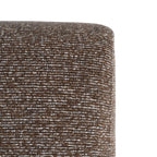 Tejido jaspeado marrón del sillón Noren