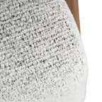 Tejido jaspeado beige del sillón Noren