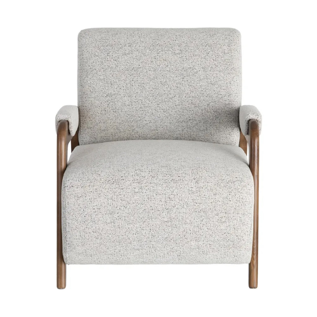 Sillón Noren beige de frente