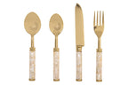 Cuberteria Jaipur Set 16 INOX Nacar